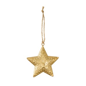 デコラスターオーナメント　ゴールド　クリスマス