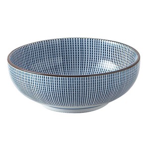 千段十草4.5ボール　　【日本製　磁器】