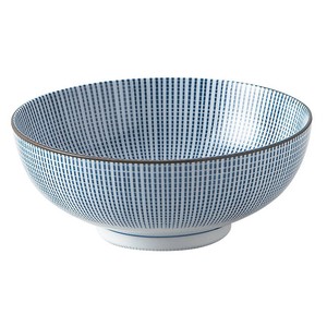 千段十草6.0多用鉢　　【日本製　磁器】