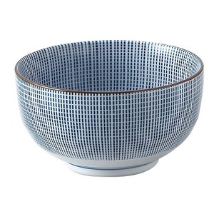 千段十草4.1多用丼　　【日本製　磁器】