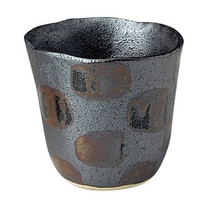 黒市松陶碗（大）　　【日本製　陶器】