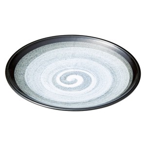 玄潮丸7.0皿　　【日本製　磁器】