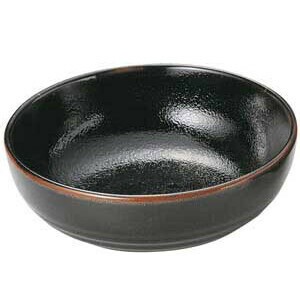 ゆず天目6.5ボール　　【日本製　磁器】