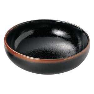 柚子天目丸6.0ボール　　【日本製　磁器】