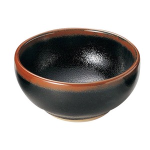 柚子天目丸4.5ボール　　【日本製　磁器】