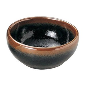 柚子天目千代口ボール　　【日本製　磁器】
