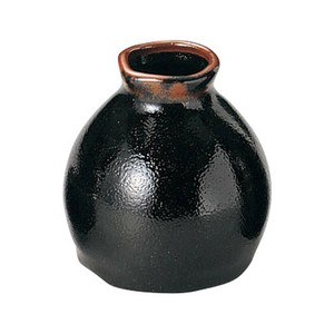 柚子天目そば徳利（小）　　【日本製　磁器】