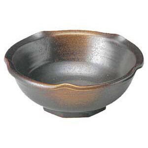 焼締梅型呑水　　【日本製　磁器】