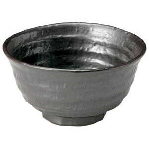 鉄結晶ロクベ6.0丼　　【日本製　磁器】