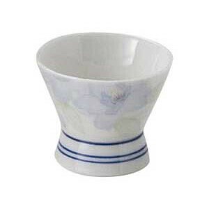 花のささやき小ぐい呑　　【日本製　磁器】