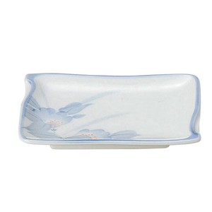 まごころ竹渕のり皿　　【日本製　磁器】