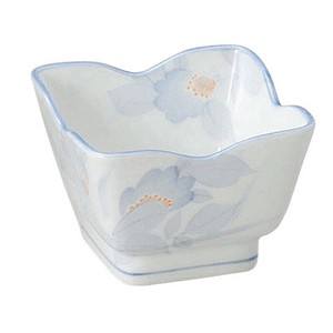 まごころ花角3.6鉢　　【日本製　磁器】