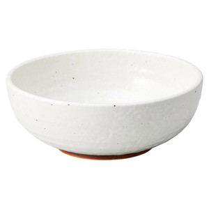 粉引石目8.0ボール　　【日本製　磁器】