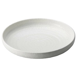粉引石目尺盛鉢　　【日本製　磁器】