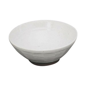 粉引石目型入7.0ラーメン　　【日本製　磁器】