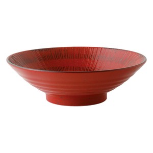 根来千段8.0めん鉢　　【日本製　磁器】