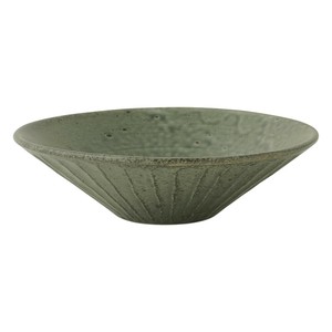 わび うぐいすしのぎ浅鉢 中　　【日本製　磁器】