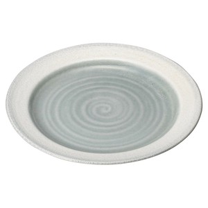 風蘭 月の香8.0丸皿　　【日本製　磁器】