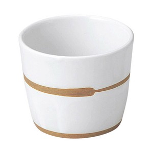 茶筋そば猪口　　【日本製　陶器】