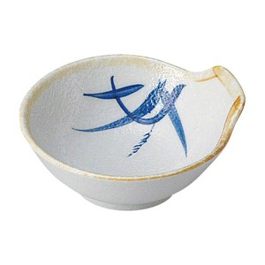 白淡雪ススキとんすい　　【日本製　磁器】