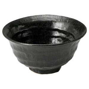 瀬戸黒六兵衛豆茶碗　　【日本製　磁器】