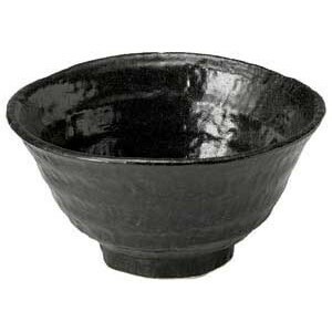 瀬戸黒六兵衛茶碗（大）　　【日本製　磁器】