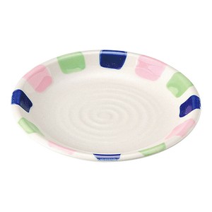 めるへん丸6.0皿　　【日本製　磁器】