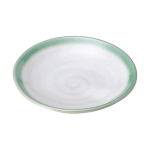 新ひわ流し3.0丸皿　　【日本製　磁器】