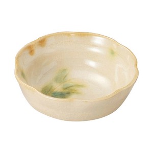 彫芦花型小付　　【日本製　陶器】