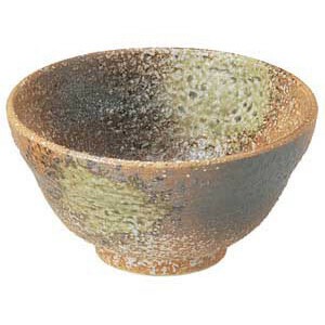 二色吹5.0反丼　　【日本製　磁器】