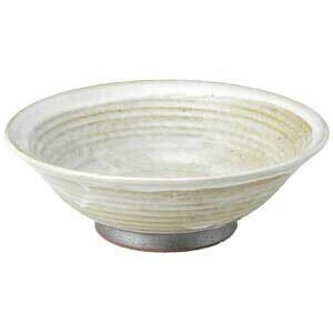 唐津うのふ（土物）新反8.5丼　　【日本製　陶器】