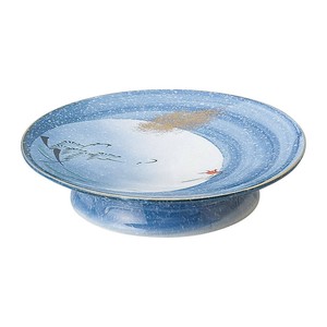 風月丸髙台 天皿　　【日本製　磁器】