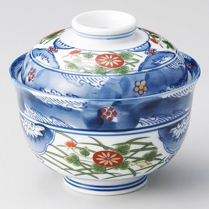 錦古伊万里円菓子碗　　【日本製　磁器】