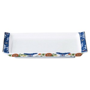 錦古伊万里焼物皿　　【日本製　磁器】