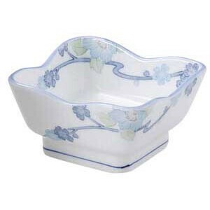 やすらぎ花角千代口　　【日本製　強化磁器】