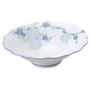 やすらぎ花形向付　　【日本製　強化磁器】