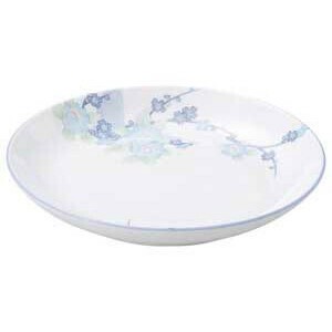 やすらぎ丸6.0皿　　【日本製　強化磁器】