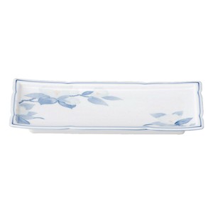 清華突出皿　　【日本製　磁器】
