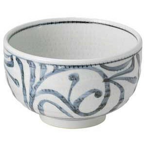 古代唐草4.5ボール　　【日本製　磁器】