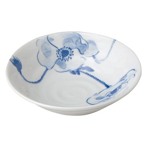 Side Dish Bowl Porcelain Ripple Made in Japan