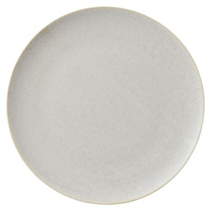 Main Plate Porcelain sliver 28cm Made in Japan