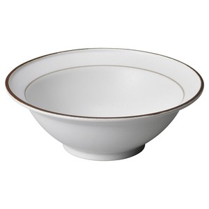 Donburi Bowl Brown Porcelain Made in Japan