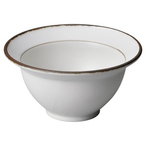Donburi Bowl Brown Porcelain Made in Japan