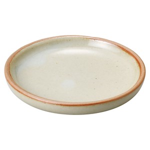 アラずり豆皿　　【日本製　陶磁器】