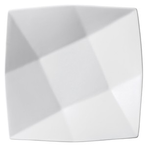 Main Plate Origami Porcelain L
