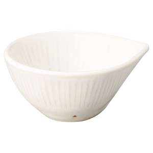 Side Dish Bowl Porcelain White Natural 7cm Made in Japan