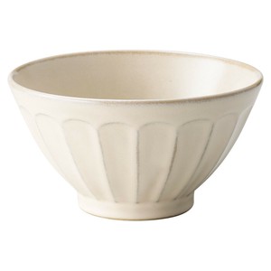 プルームスモーキーグレーディープボウル16cm　　【日本製　磁器】
