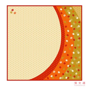 和服包 滨文様 风吕敷 90cm 日本制造