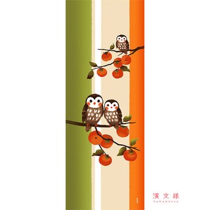 日式手巾 滨文様 猫头鹰 日式手巾 日本制造