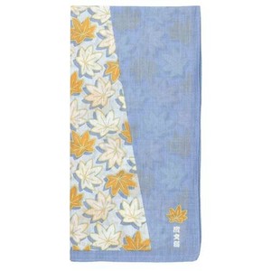 手帕 滨文様 蓝色 日本制造